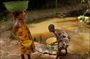 Guinea worm is usually transmitted when people who have little or no access to improved drinking water sources 