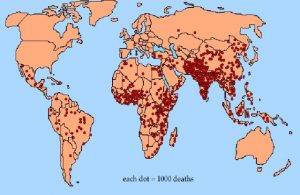 ROTAVIRUS MAP: Deaths are greater in developing countries