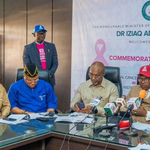 World Cancer Day: FG to establish, upgrade centres in 6 Teaching Hospitals